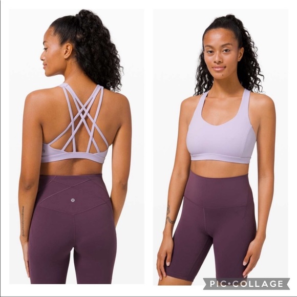 lululemon athletica Other - Lululemon Free to be Bra Lavender dew size 6